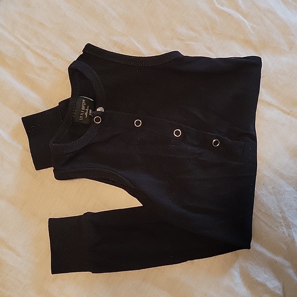 Little Bipsy Tank Romper 3-6m Black - Picture 4 of 4